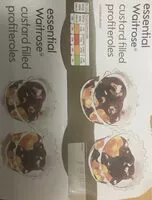 Mängden socker i Profiteroles
