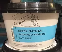 Mängden socker i Greek natural strained yogurt