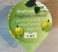Mängden socker i Gooseberry and elderflower yogurt