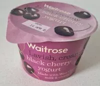 Mängden socker i Black cherry yogurt