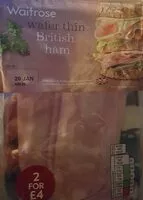 Mängden socker i British Ham