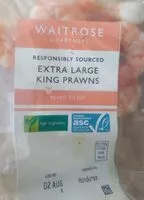 Mängden socker i Extra Large King Prawns