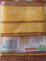 Mängden socker i Chocolate coated peanuts