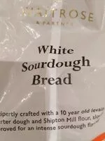Mängden socker i White sourdough bread