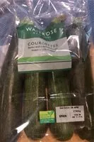 Mängden socker i Courgettes