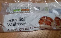 Mängden socker i 4 Hot cross buns