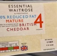Mängden socker i Reduced fat - mature British Cheddar