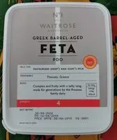 Mängden socker i Greek barrel aged feta