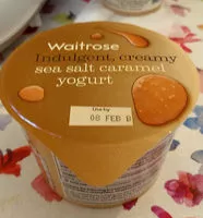 Mängden socker i Indulgent, creamy sea salt caramel yougurt