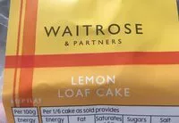 Mängden socker i Lemon Loaf Cake