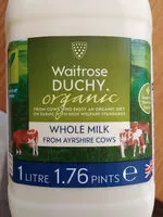 Mängden socker i Whole Milk from Ayrshire Cows
