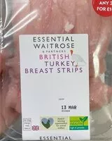 Mängden socker i British Turkey Strip