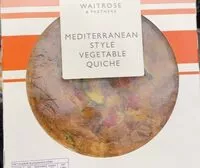 Mängden socker i MEDITERRANEAN STYLE VEGETABLE QUICHE