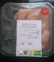 Mängden socker i BRITISH DICED CHICKEN BREAST