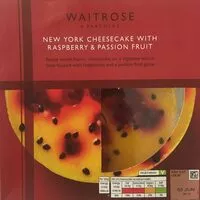 Mängden socker i New York Cheesecake with rasberry and passion fruit