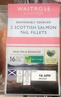 Mängden socker i 2 Scottish Salmon Tail Fillets