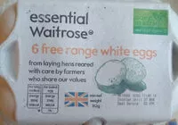 Mängden socker i 6 free range white eggs