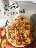 Mängden socker i Fruit muesli