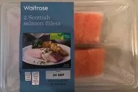 Mängden socker i 2 scottish salmon fillet