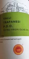 Mängden socker i Valli trapanese PDO Extra virgin oil