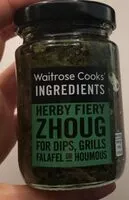 Mängden socker i Zhoug