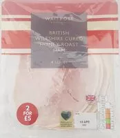 Mängden socker i British Wiltshire Cured Honey Roast Ham