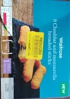 Mängden socker i Cheddar and Mozarella breaded sticks