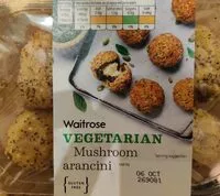 Mängden socker i Mushroom Arancini