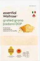 Mängden socker i Grated Grana Padano DOP