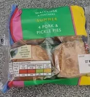 Mängden socker i Pork and pickle pie