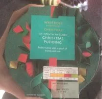 Mängden socker i christmas pudding