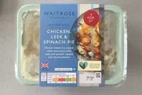 Mängden socker i Chicken, Leek & Spinach Pie