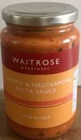 Mängden socker i Tomato&Mascarpone sauce