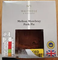 Mängden socker i Melton Mowbray Pork Pie