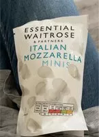 Mängden socker i Italian mozzarella minis