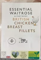 Mängden socker i British chicken skinless breast fillets