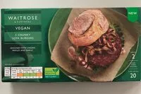 Mängden socker i Chunky soya burgers