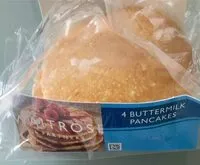 Mängden socker i Buttermilk pancakes