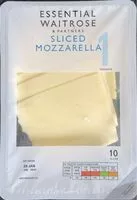 Mängden socker i Sliced Mozzarella