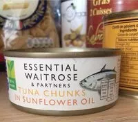 Mängden socker i Tuna chunks in sunflower oil