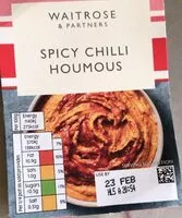 Mängden socker i Spicy Chilli Houmous