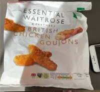 Mängden socker i british chicken goujons