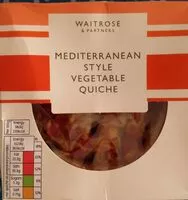 Mängden socker i Mediterranean style vegetable quiche