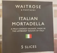 Mängden socker i Italian mortadella