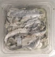 Mängden socker i Succulent Anchovy fillets