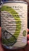Mängden socker i Organic Coconut Milk