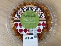 Mängden socker i HOUMOUS WITH CHICKPEAS & SPICY ZHOUG