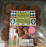 Mängden socker i herb falafels