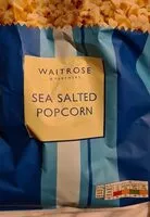 Mängden socker i waitrose salted popcorn