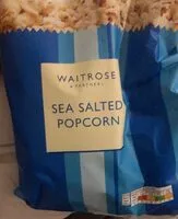 Mängden socker i Sea salted popcorns